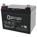 Mighty Max Battery 12V 35AH SLA Replacement Battery for Apex D5722 MAX3949257
